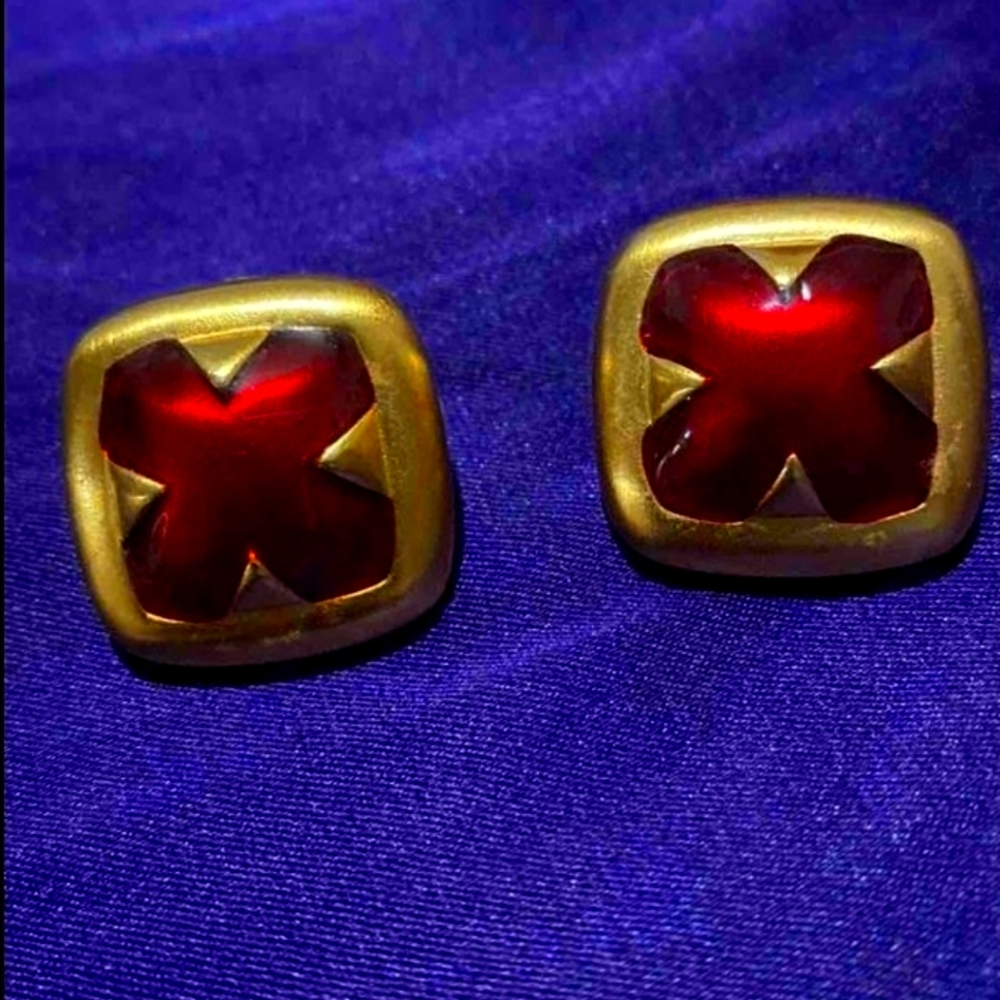 Vintage AK earrings